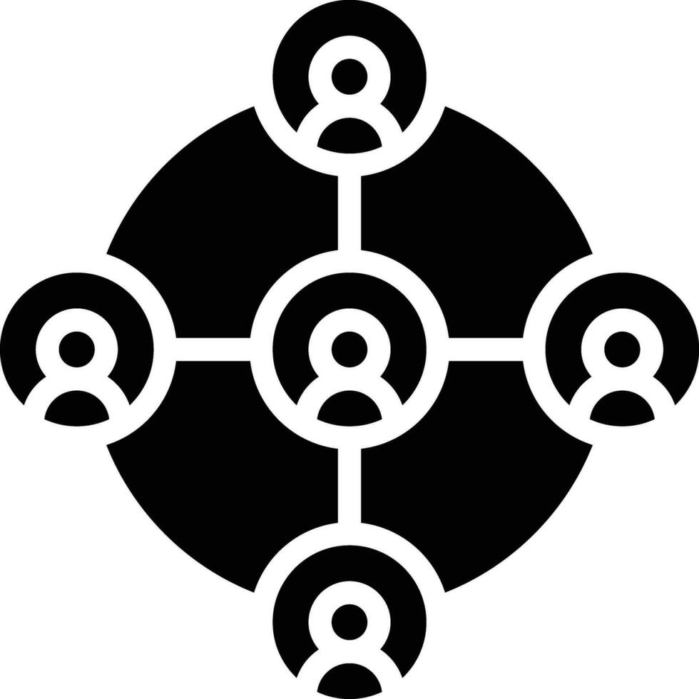 User Connection Vector Icon