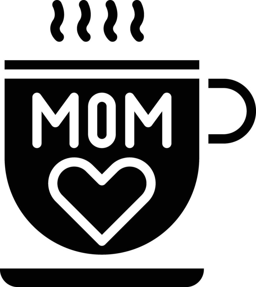 MOM Mug Vector Icon