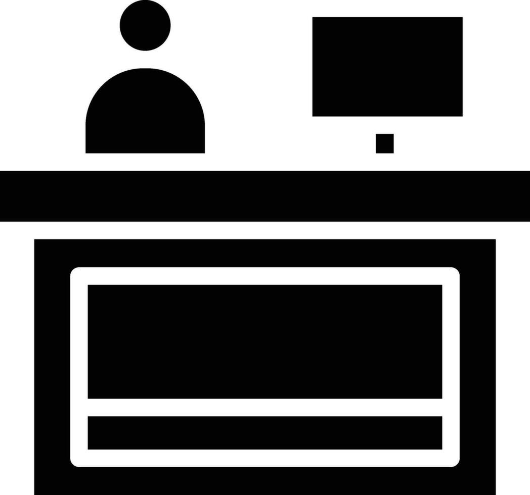 Desk Vector Icon