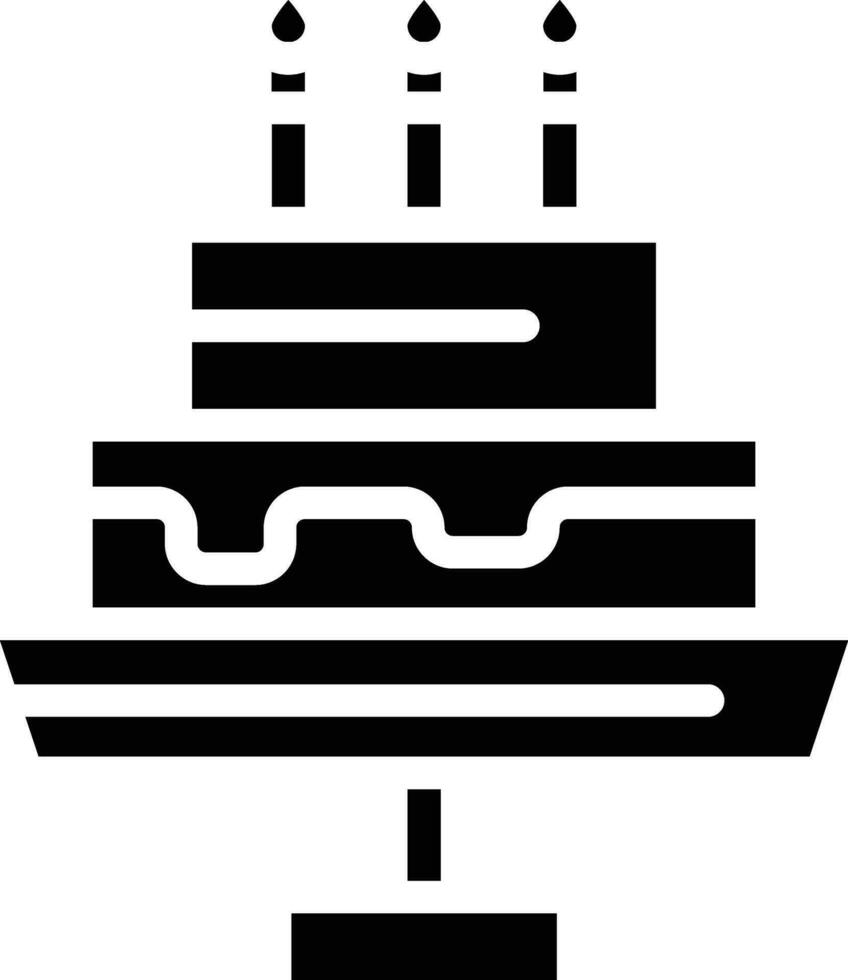 Birthday Cake Vector Icon