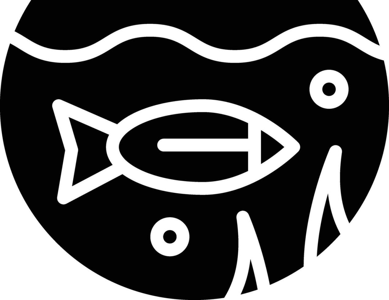 Fish Tank Vector Icon