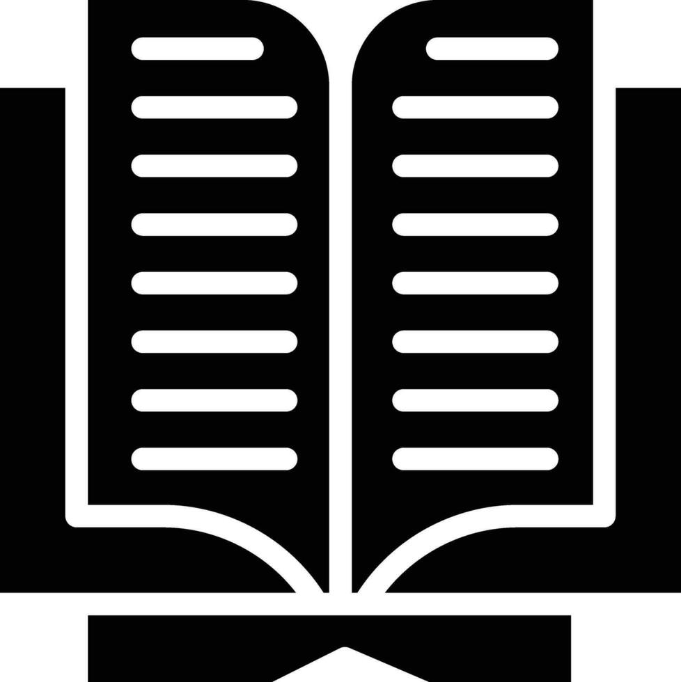 icono de vector de libro