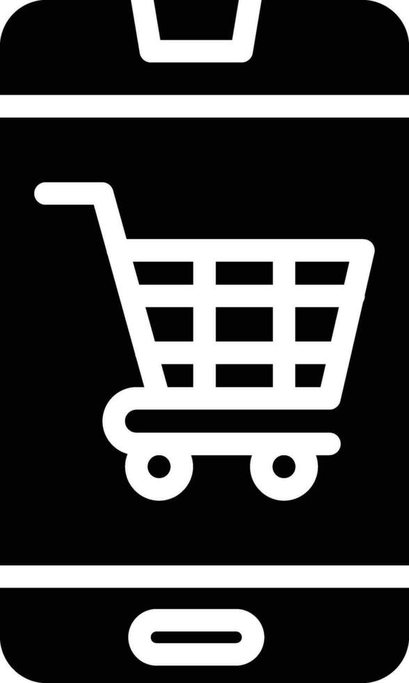 Online Cart Vector Icon