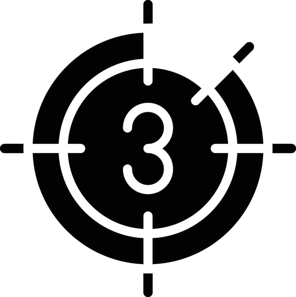 Cinema Countdown Vector Icon