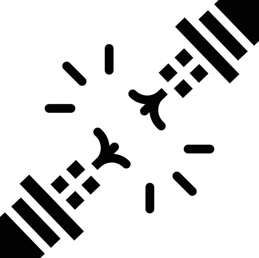 Broken Cable Vector Icon
