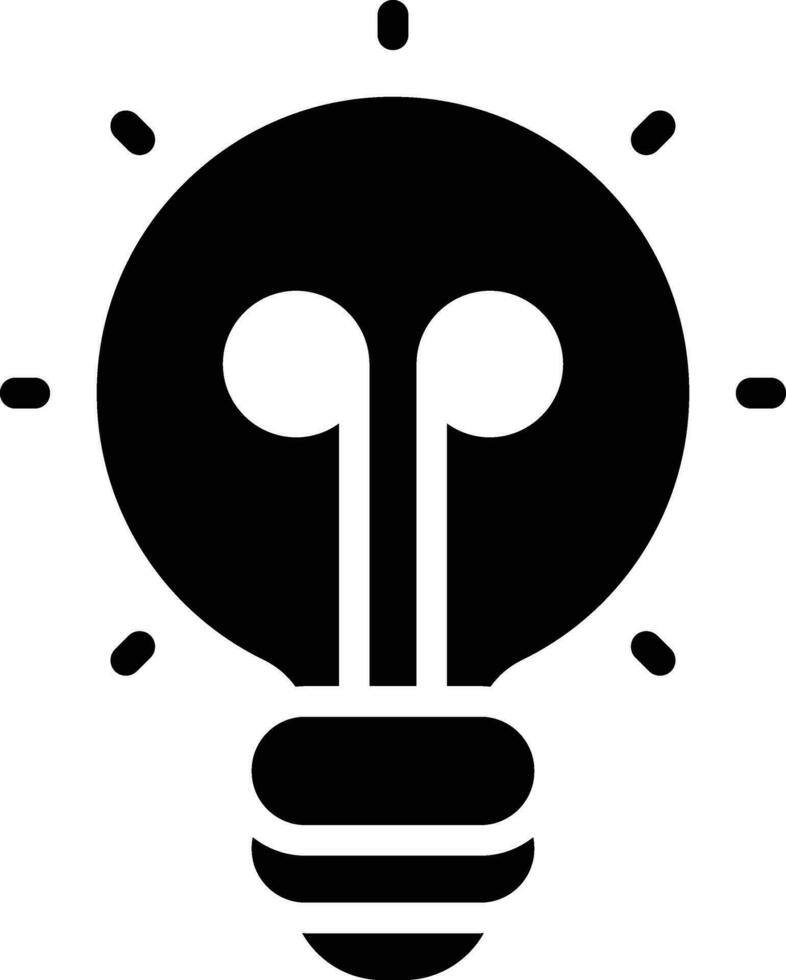 Light Bulb Vector Icon