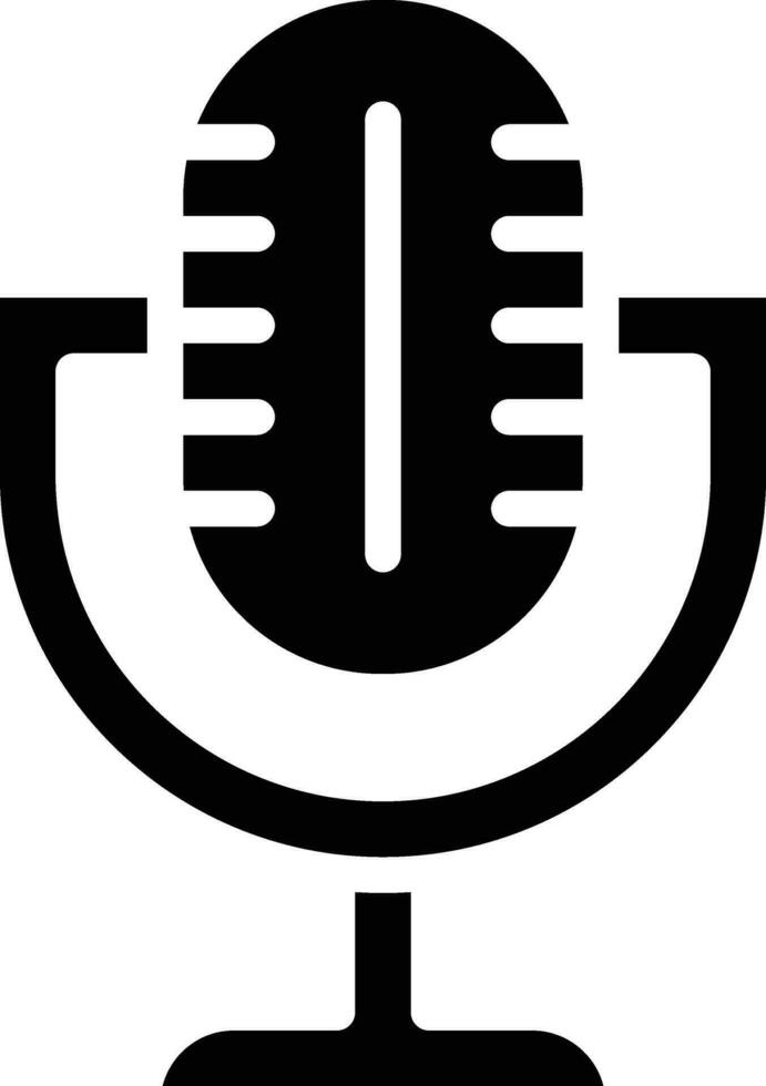 Microphone Vector Icon