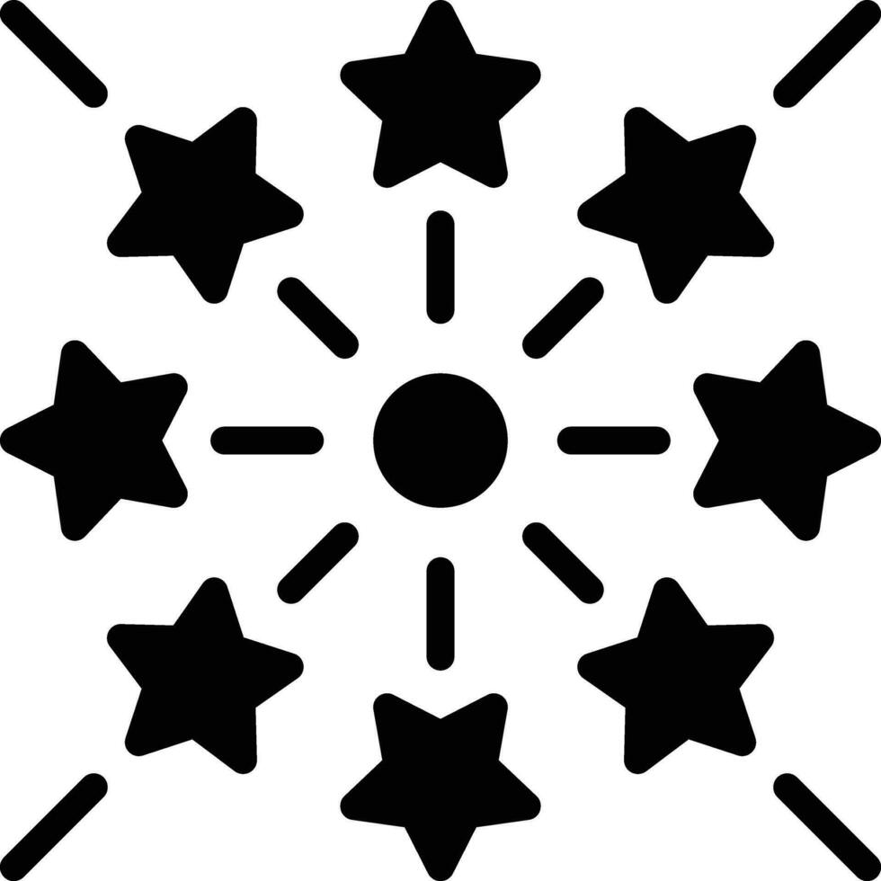 Firework Vector Icon