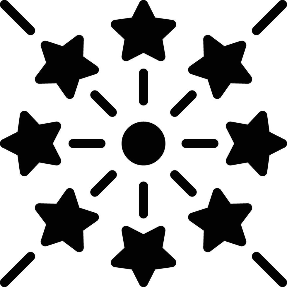 Firework Vector Icon