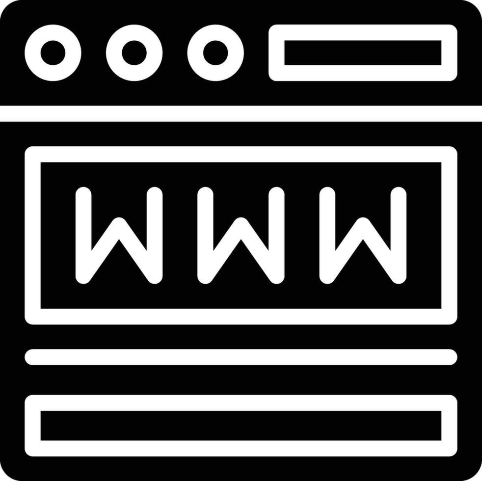 Website Vector Icon