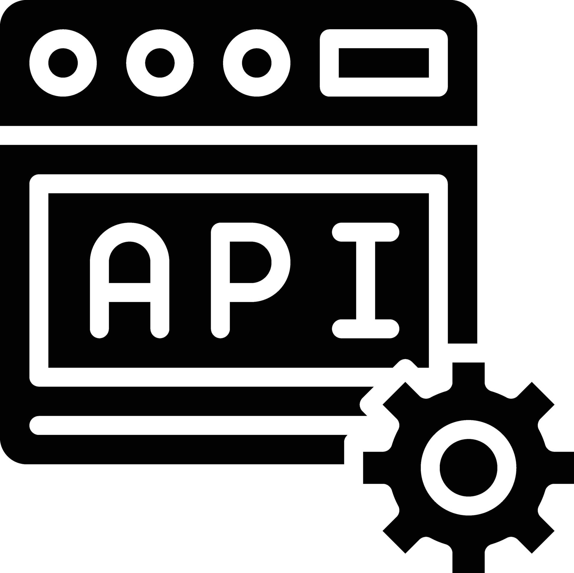 Web API Vector Icon 36567105 Vector Art at Vecteezy