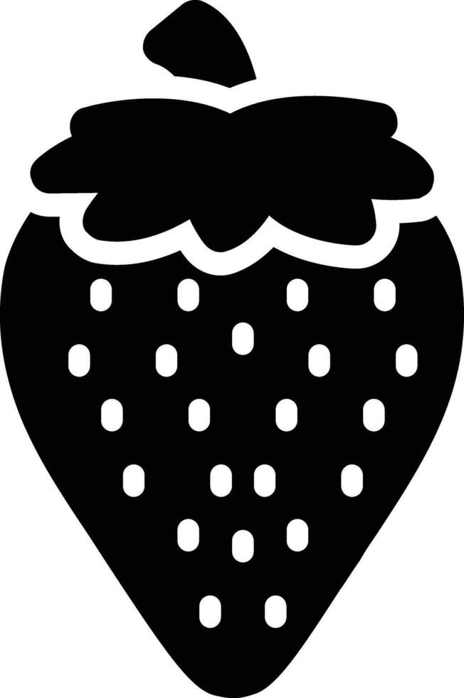 Strawberry Vector Icon