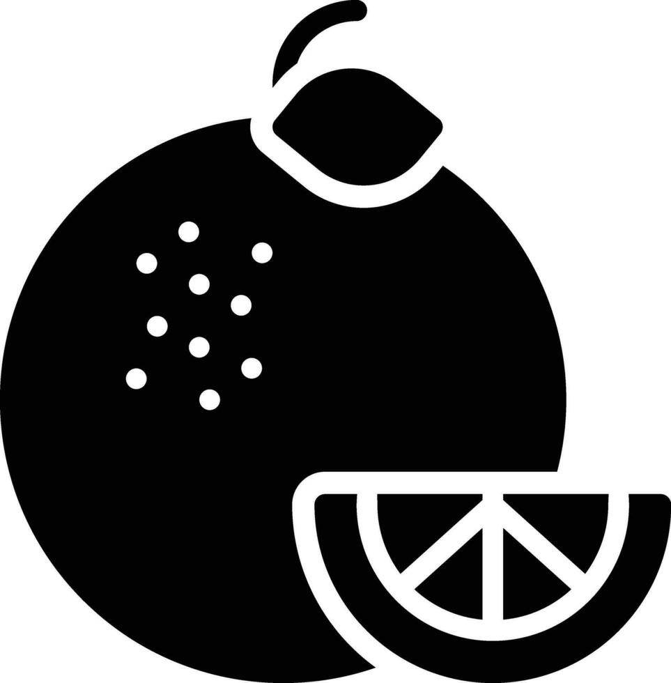 Mandarin Vector Icon