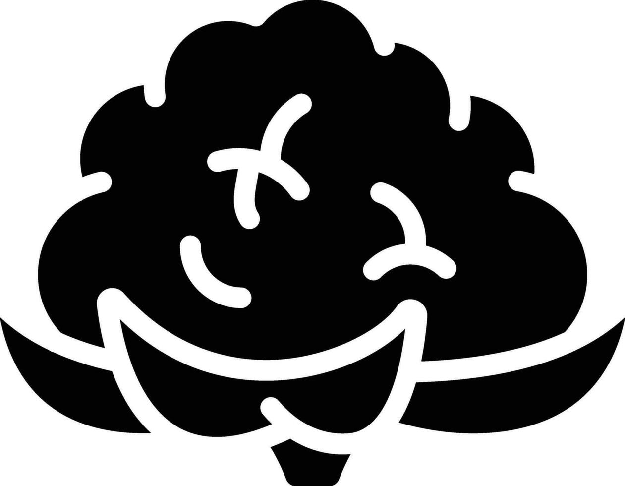 Cauliflower Vector Icon