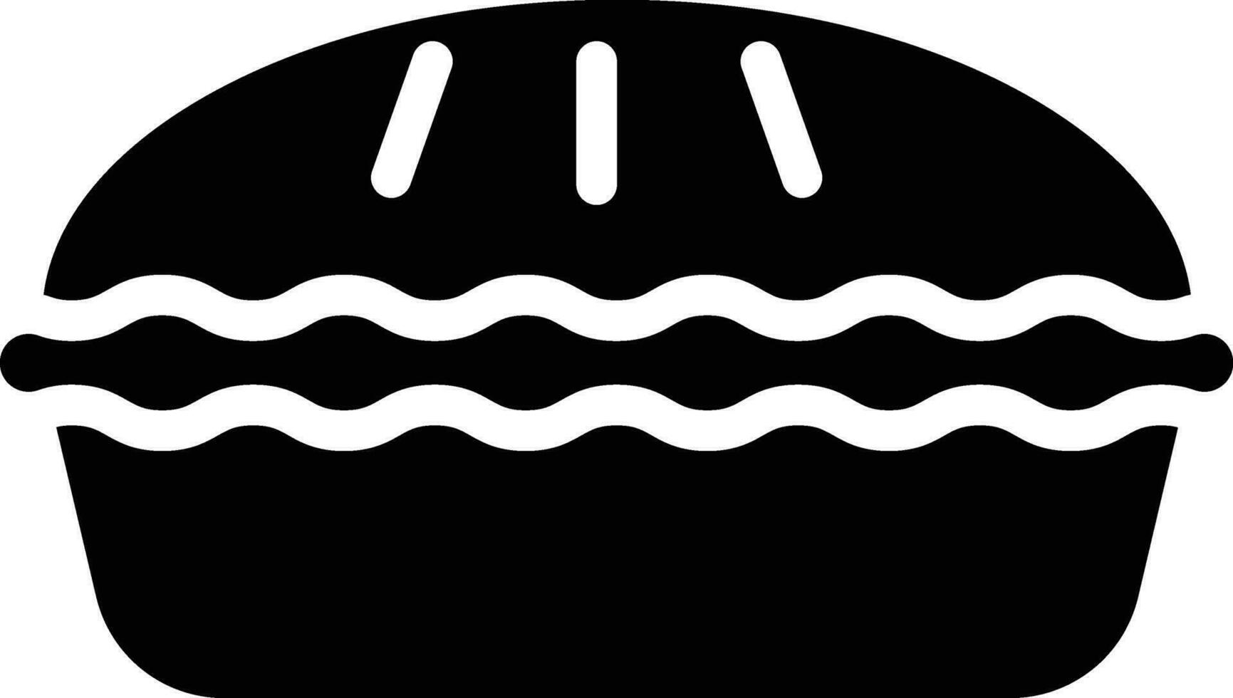 Pie Vector Icon