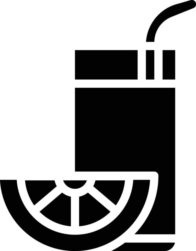 Orange Juice Vector Icon