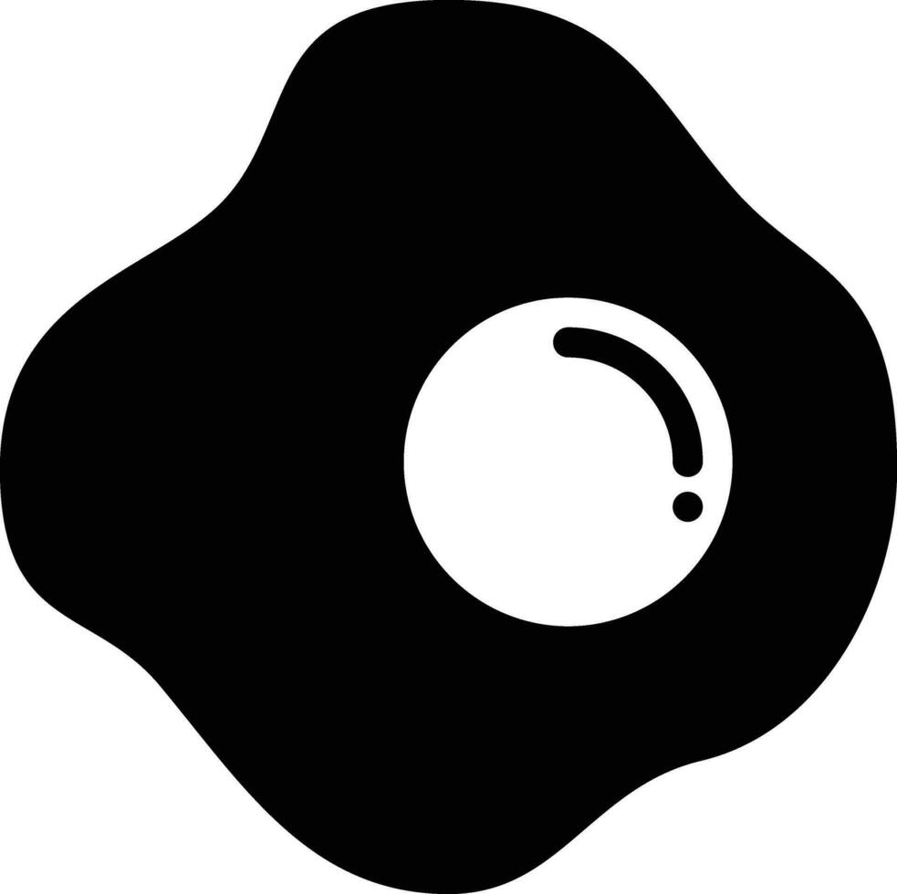Fried Egg Vector Icon