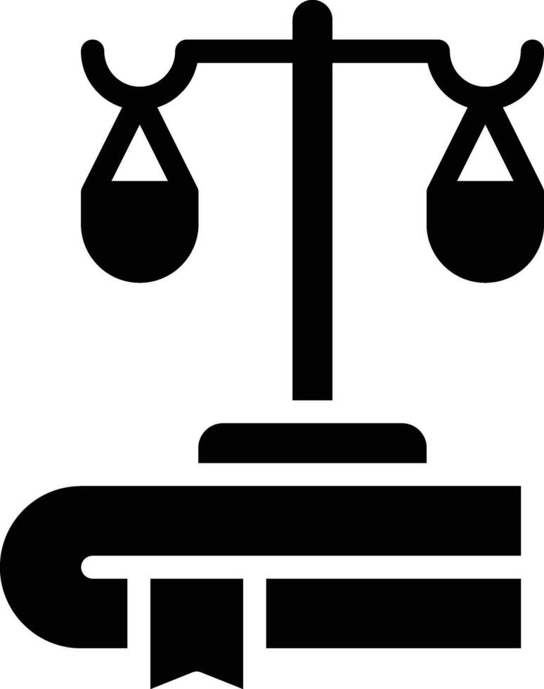 Law Scale Vector Icon