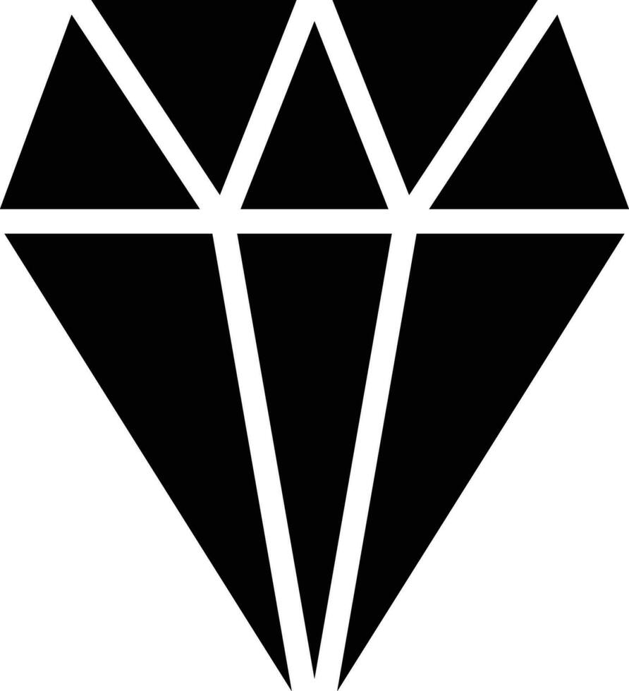 icono de vector de diamante