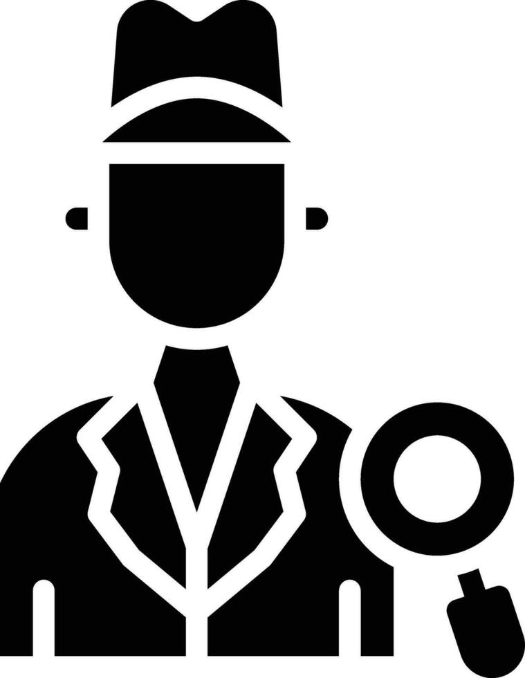 Detective Vector Icon