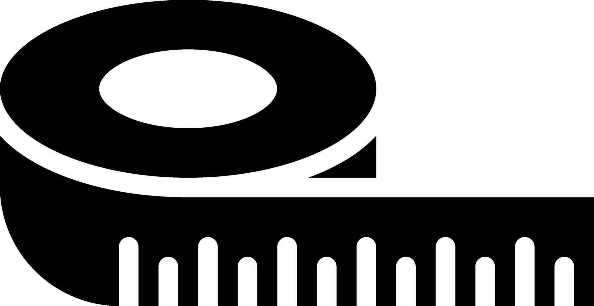 Measuring Tape Vector Icon