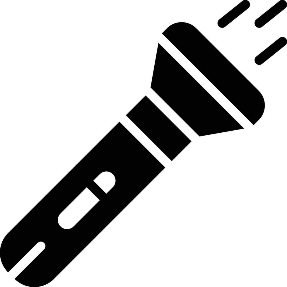Flashlight Vector Icon