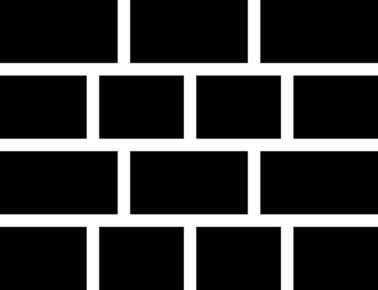 Bricks Vector Icon