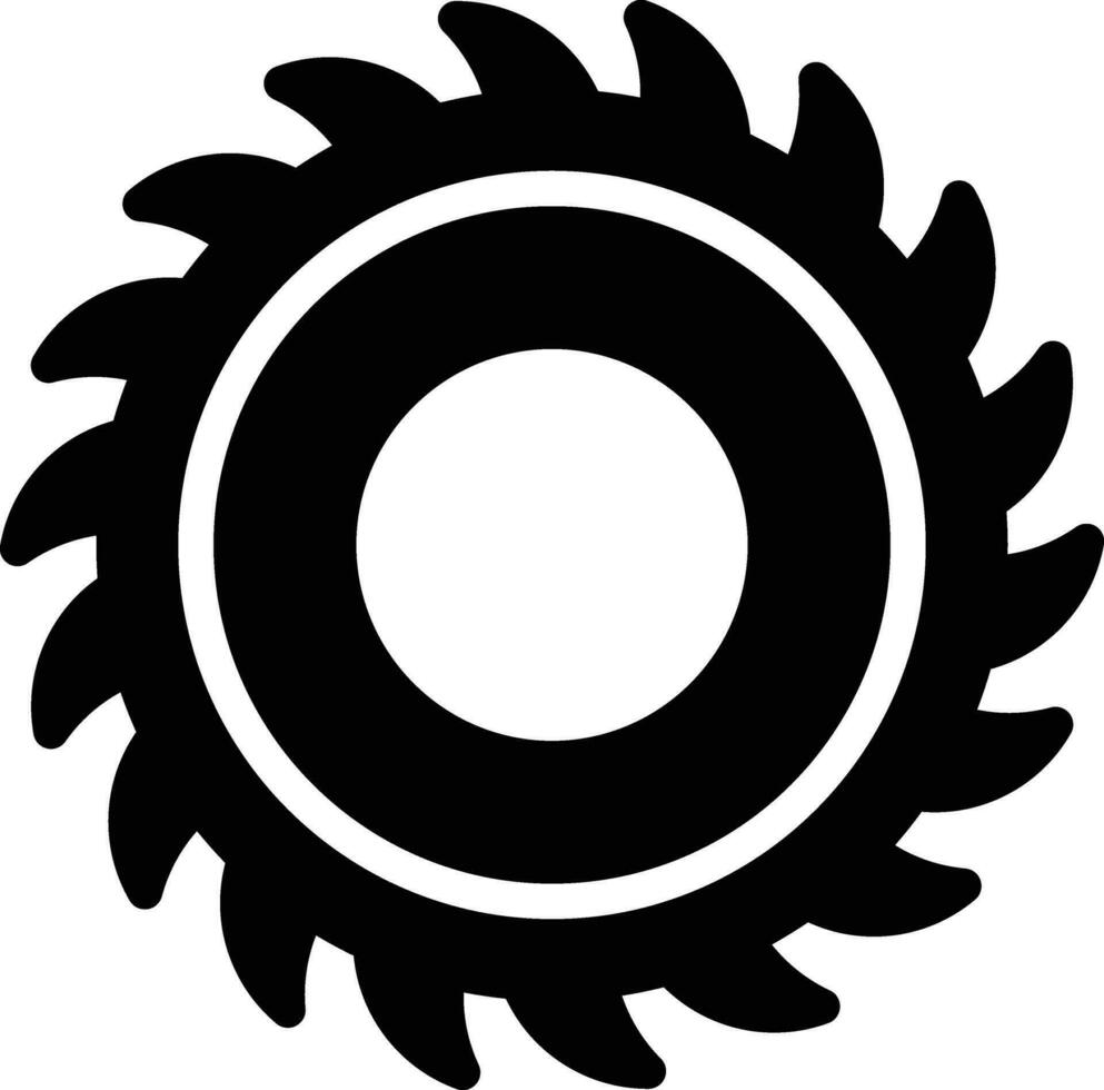Circular Saw Vector Icon