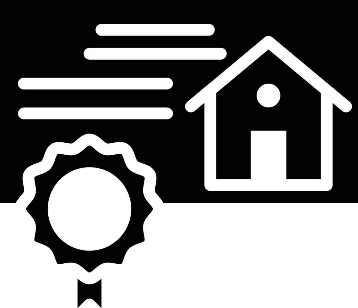 Property Contract Vector Icon