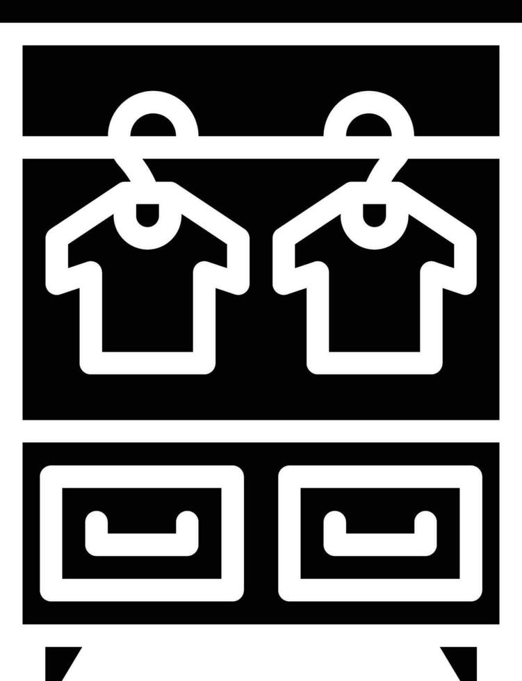 Clothes Rack Vector Icon