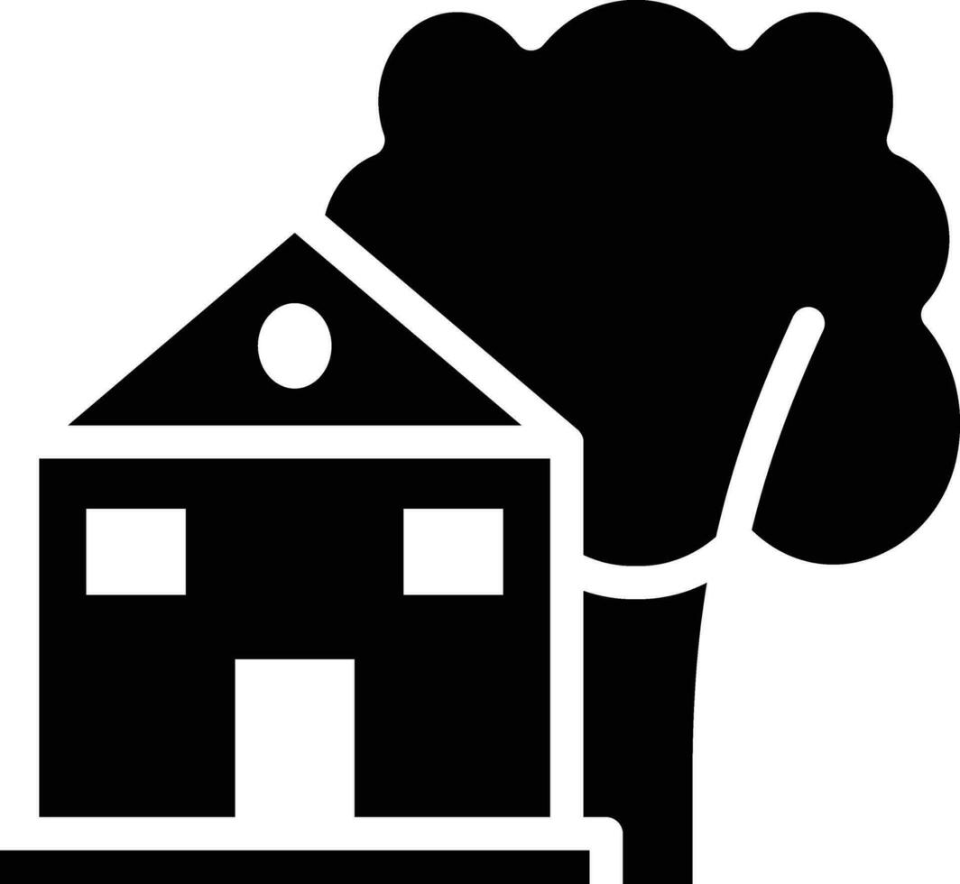 Eco Home Vector Icon