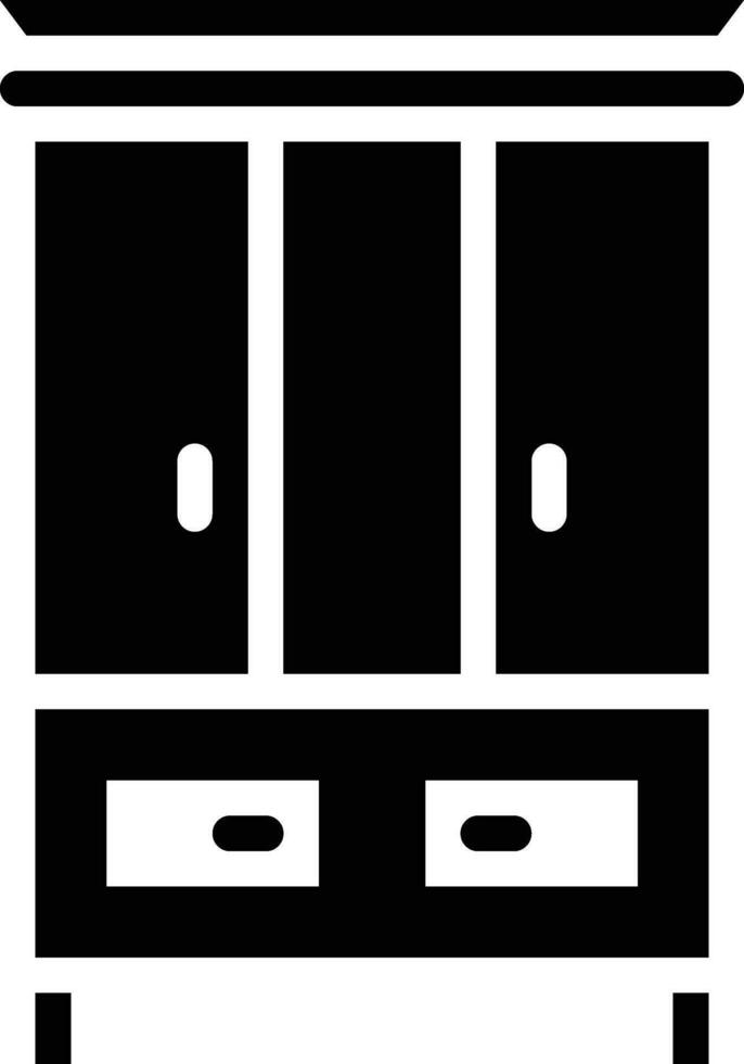 Cupboard Vector Icon