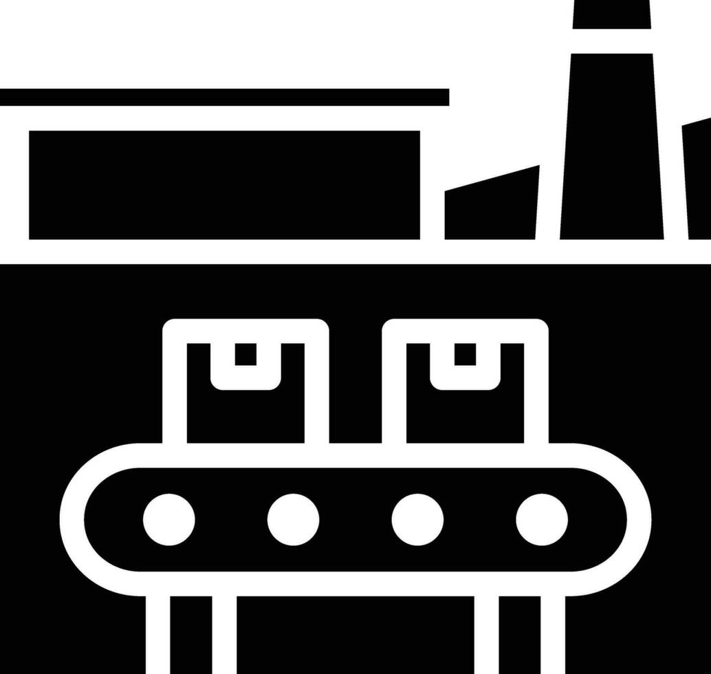 Factory Vector Icon
