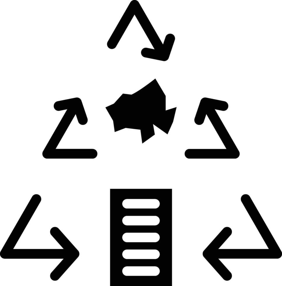 Paper Recycle Vector Icon