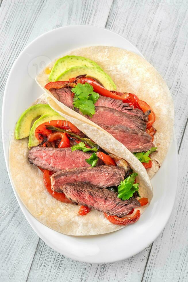 Sizzling Steak Fajitas photo