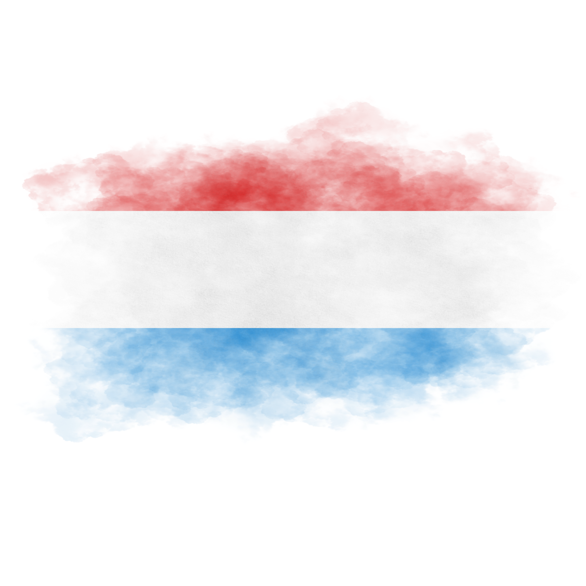 Luxembourg Flag Paint 36568239 PNG