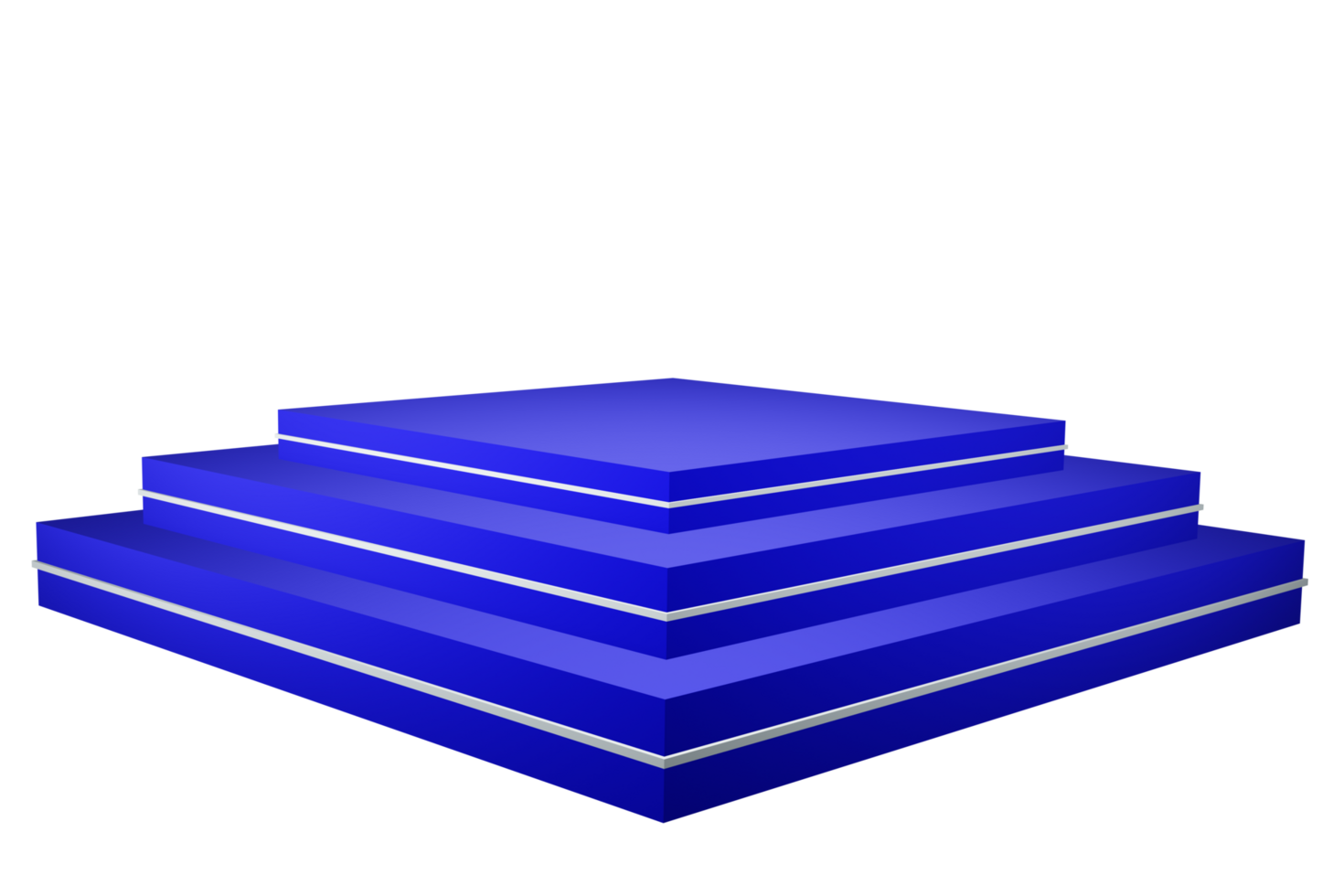 3d podium stage png