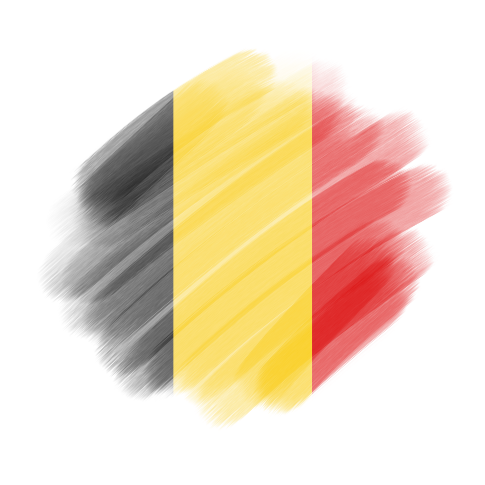 Belgien Bürste Flagge png