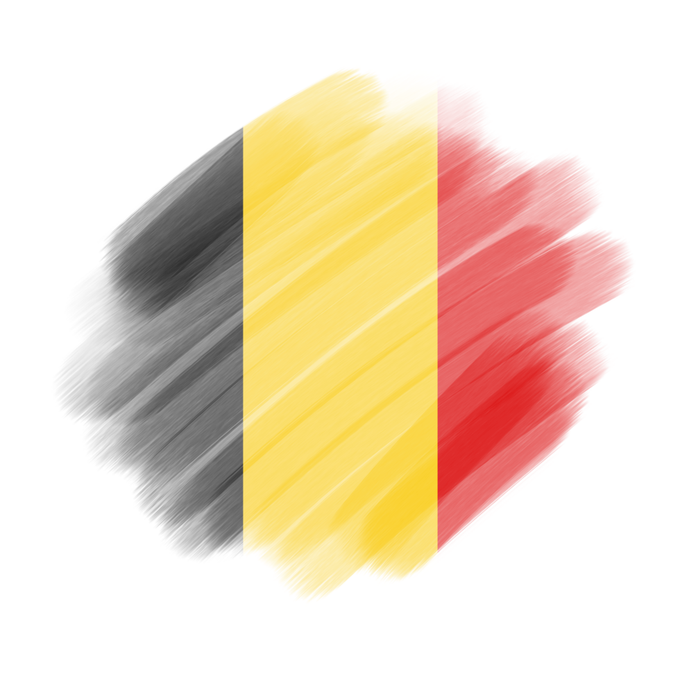Belgium Brush Flag png