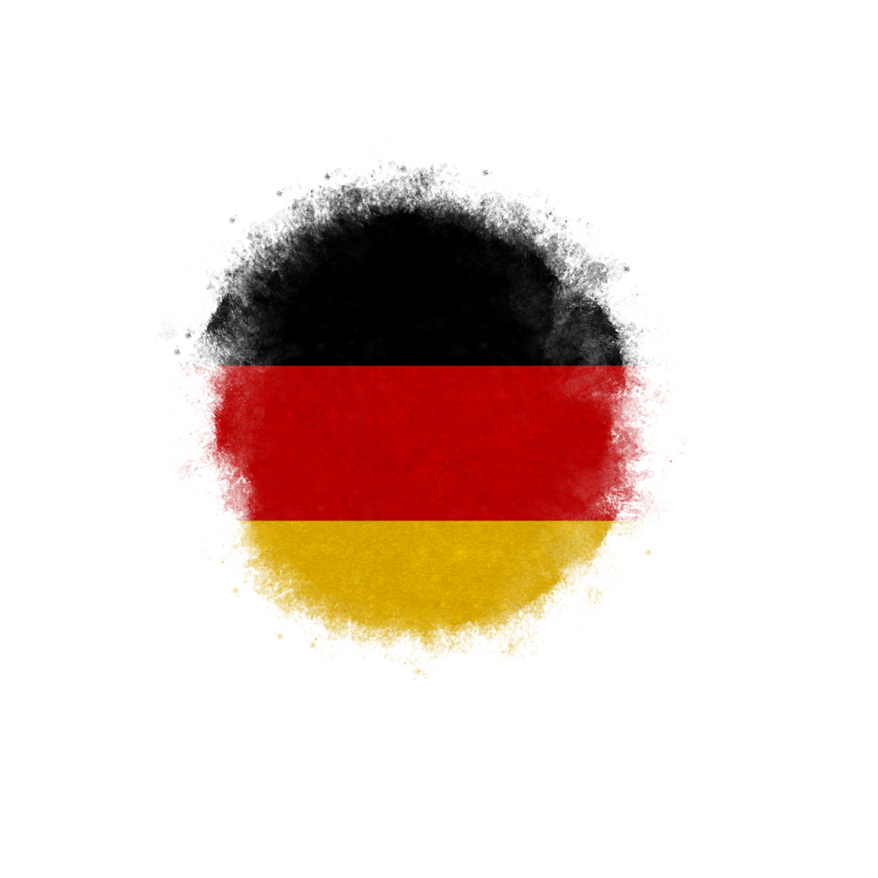 Germany Brush Flag png