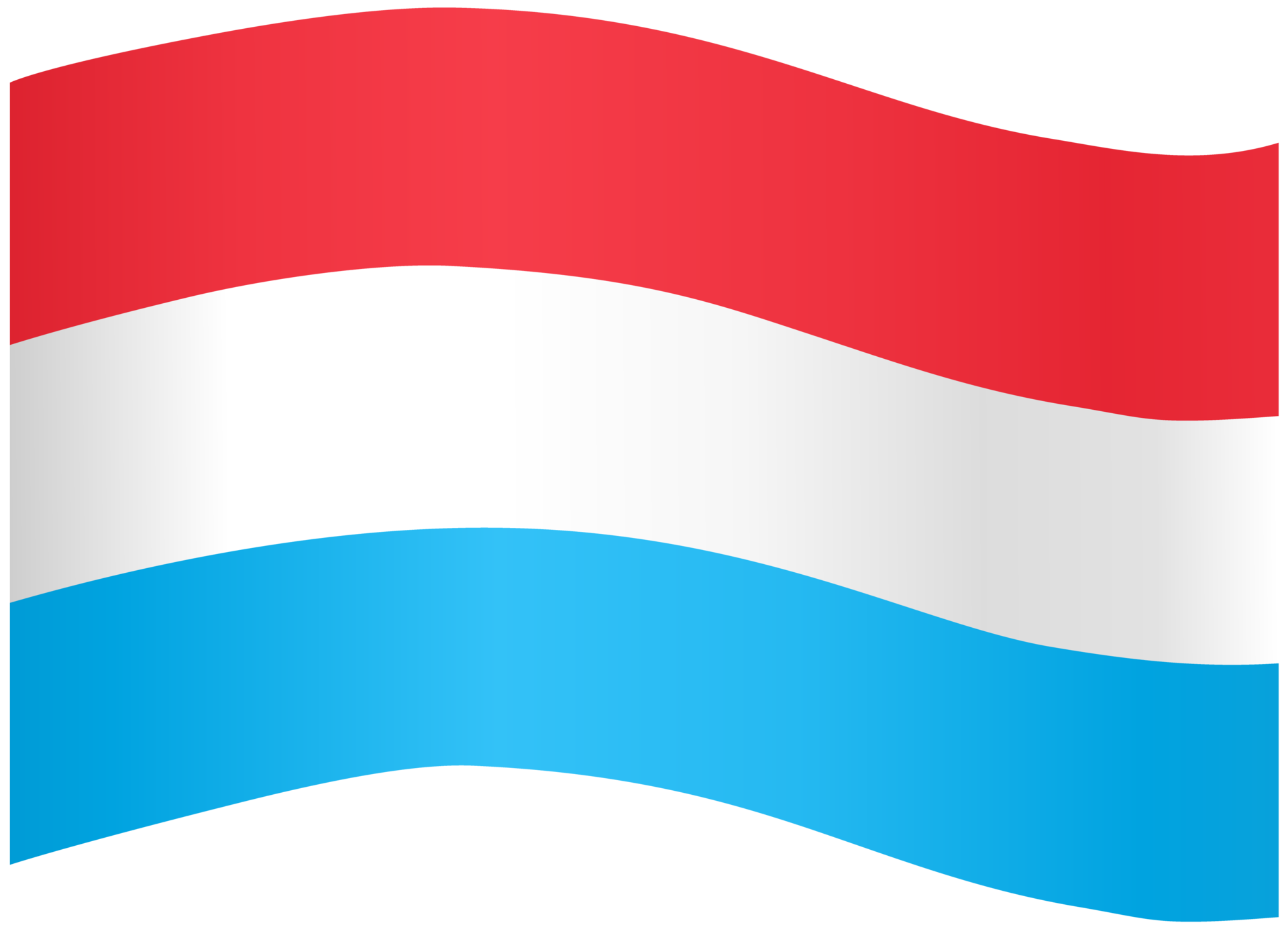 Luxembourg flag wave 36569853 PNG