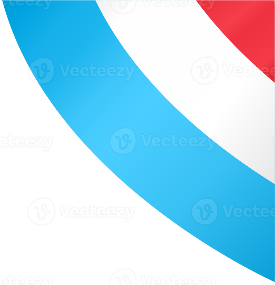 Luxembourg flag wave png