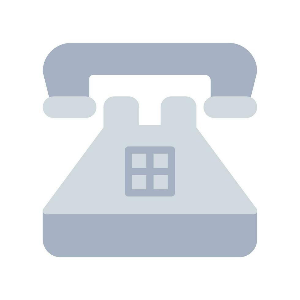 telephone icon or logo illustration style. Icons ecommerce. vector