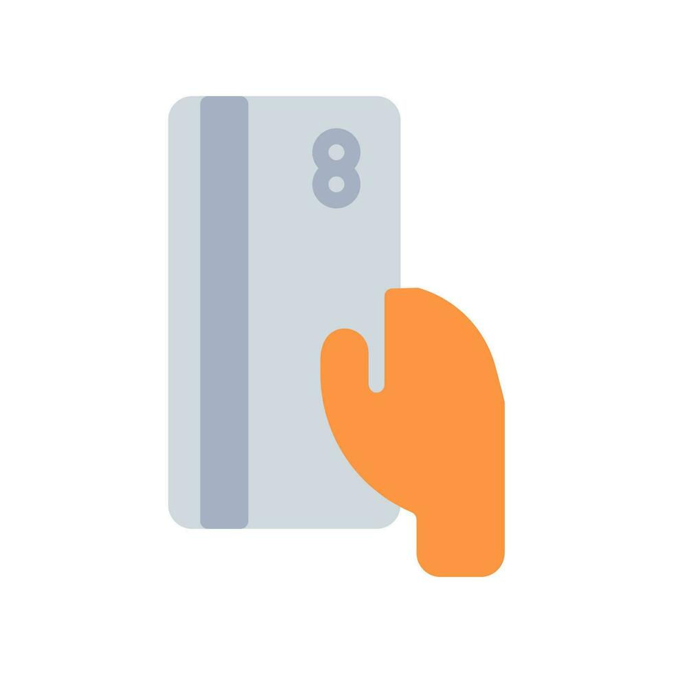 tarjeta icono o logo ilustración estilo. íconos comercio electrónico vector
