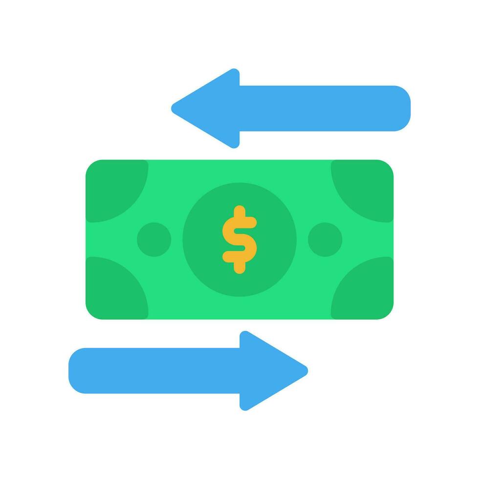 dollar currency icon or logo illustration style. Icons ecommerce. vector