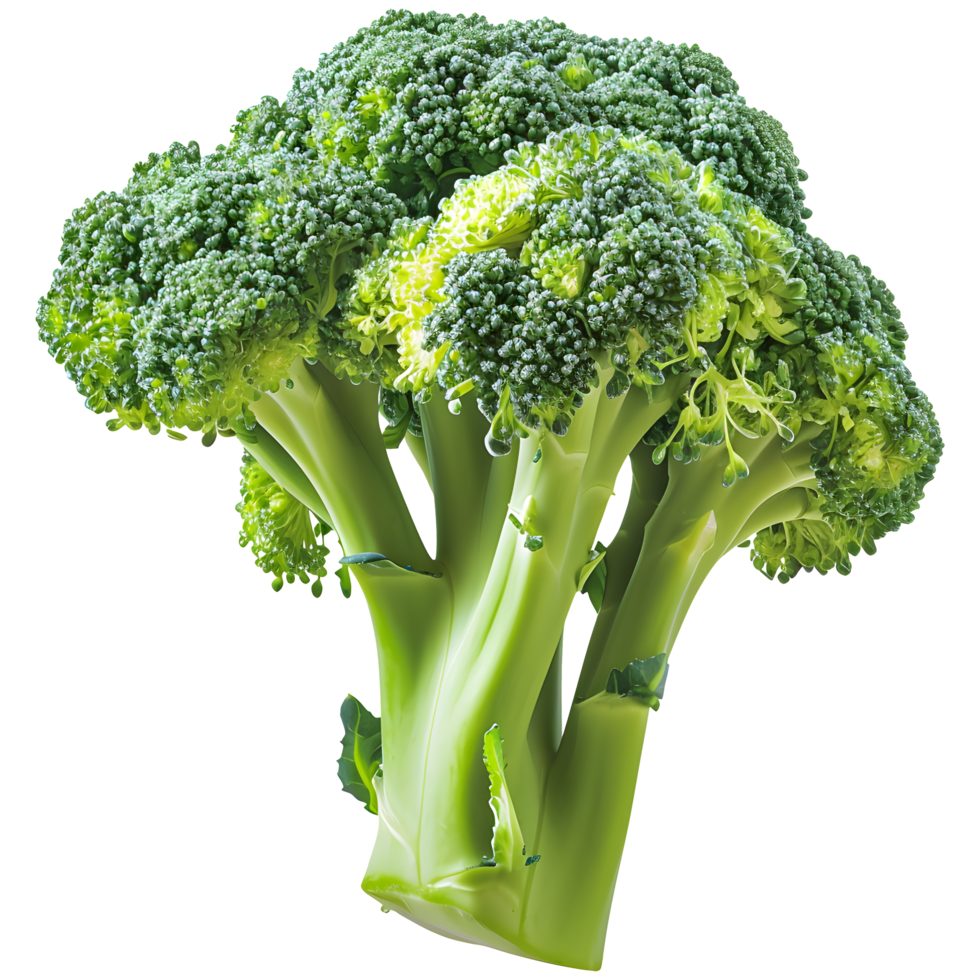 AI generated Fresh broccoli isolated png