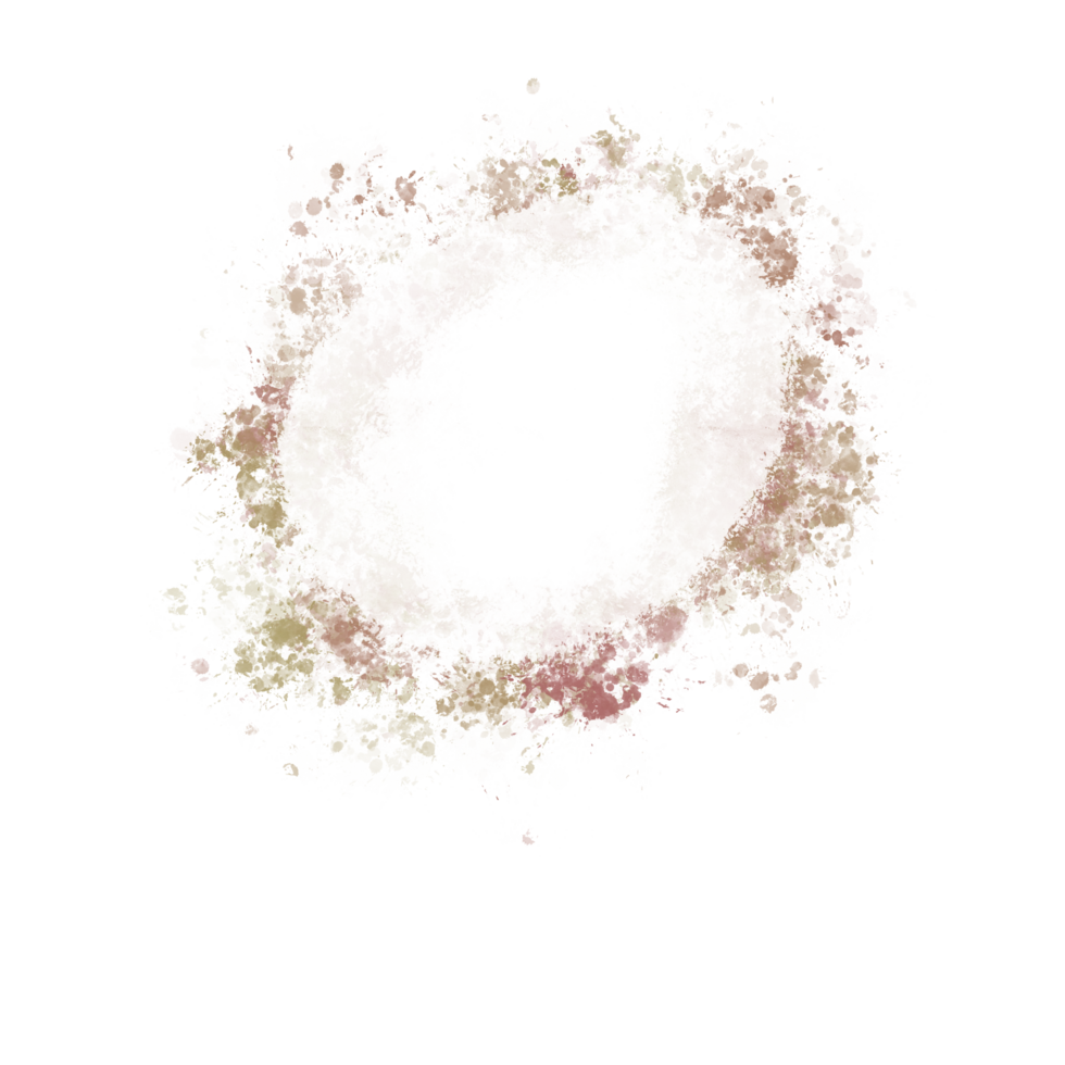 Watercolor Circle Splash png