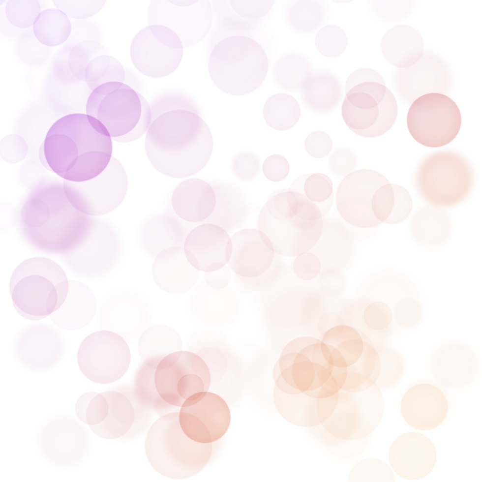 Gradient Bokeh Transparent Background png