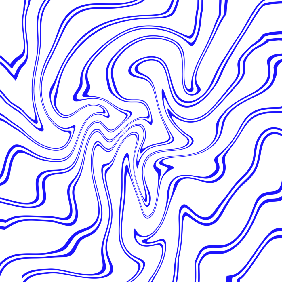 Abstract Wavy Line Pattern png
