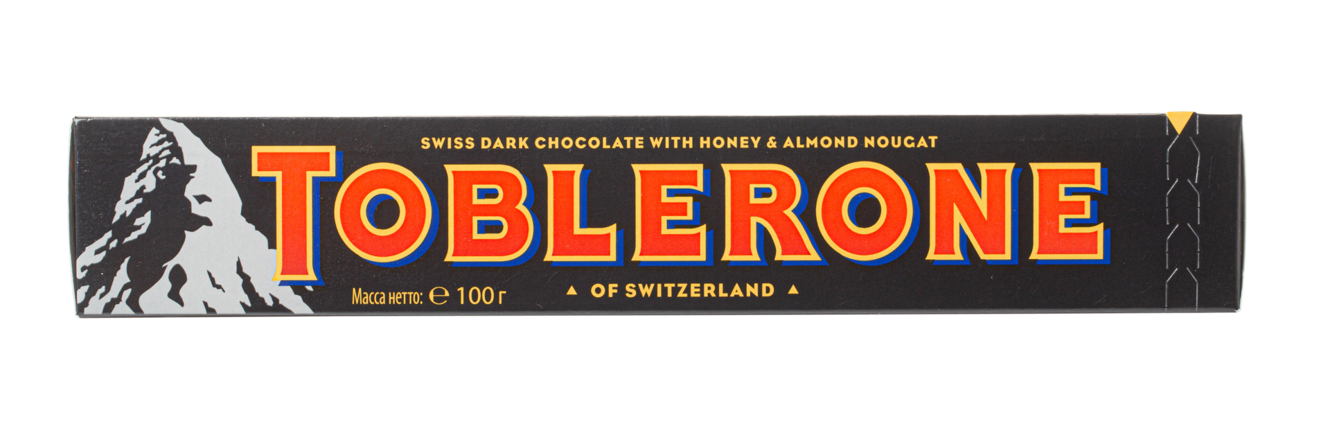traditionell mörk toblerone choklad png